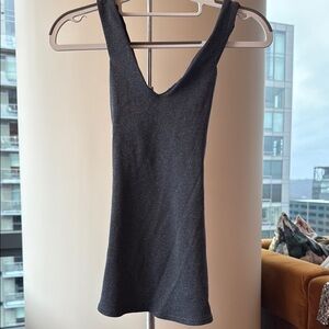 ALO Yoga Blue Fitted Tank Top